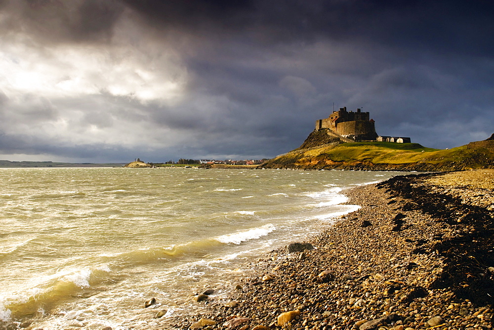 Lindisfarne Castle, Holy Island, Berwick-Upon-Tweed, Northumberland, England