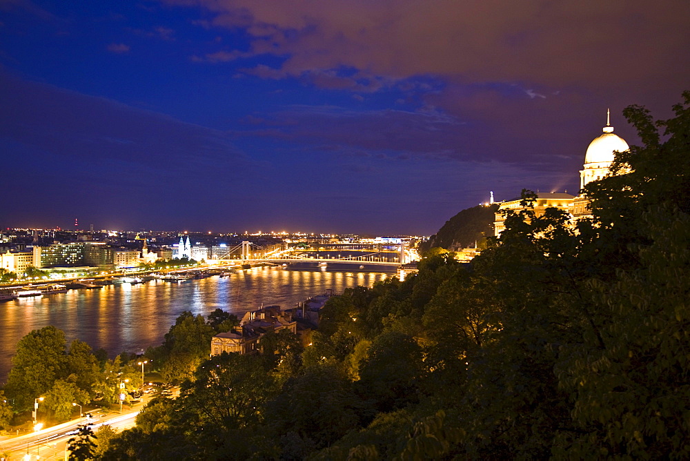 Buda Side Of Central Budapest, Capital Of Hungary, Europe