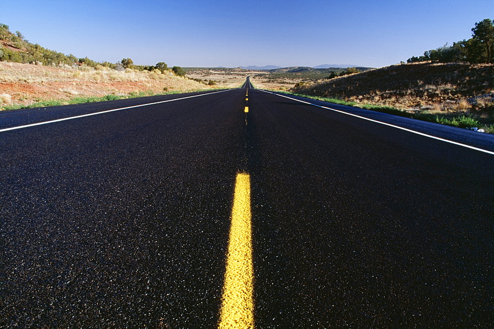 Highway In New Mexico, United States Of America