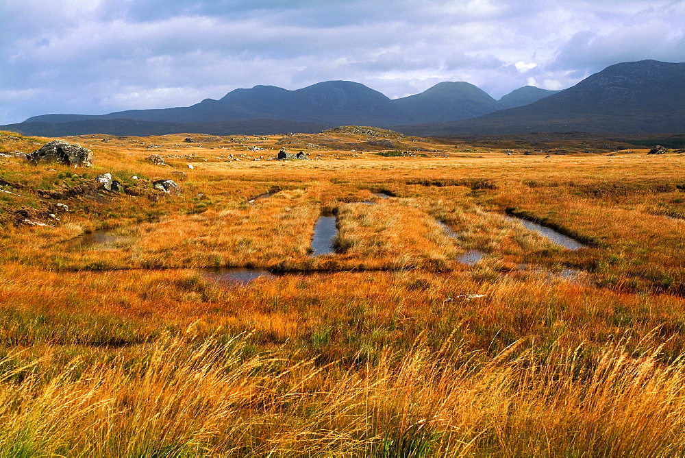 Connemara, County Galway, Ireland, Harvesting Turf