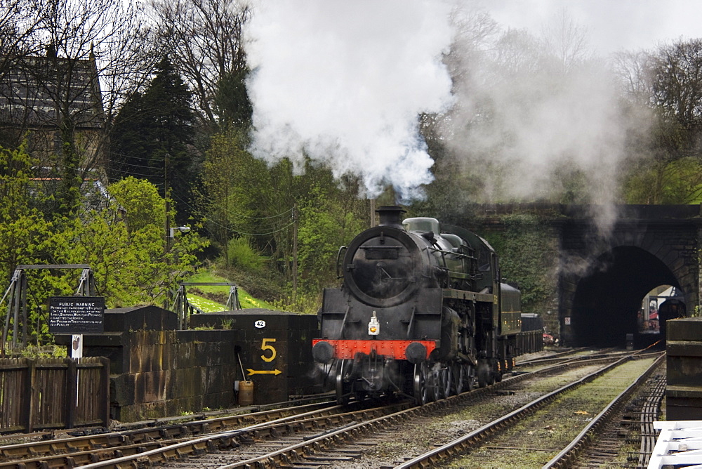 Train, Grosmont, Yorkshire, England