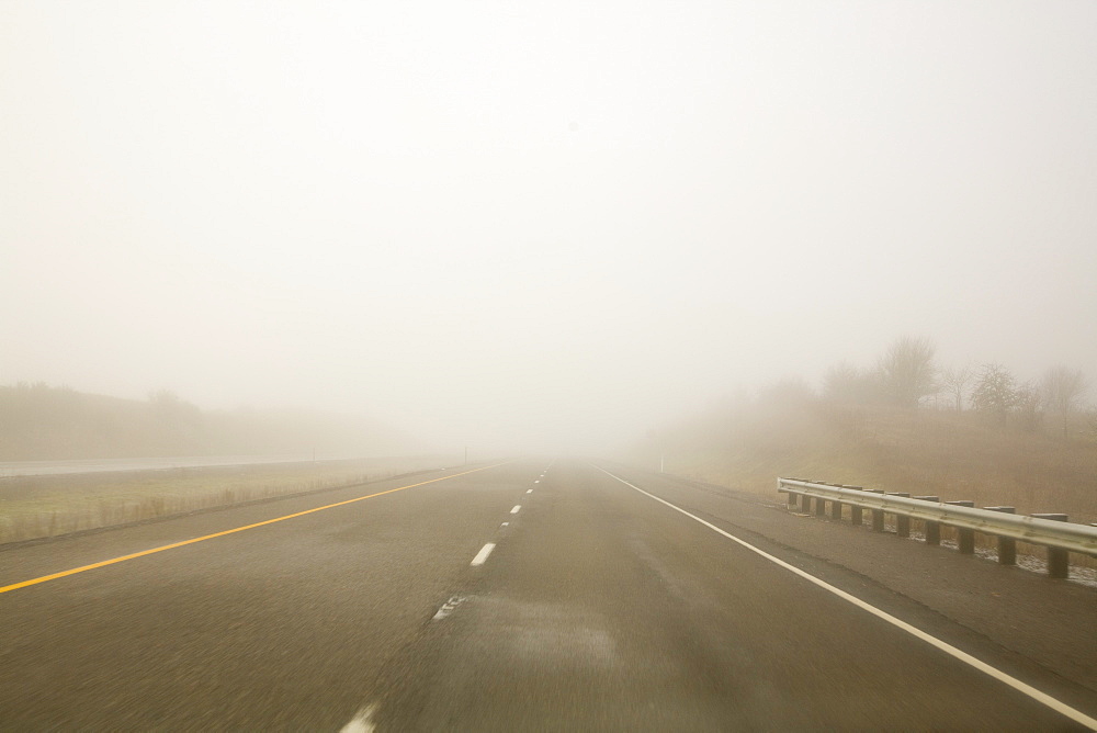 Low Visibility On Road