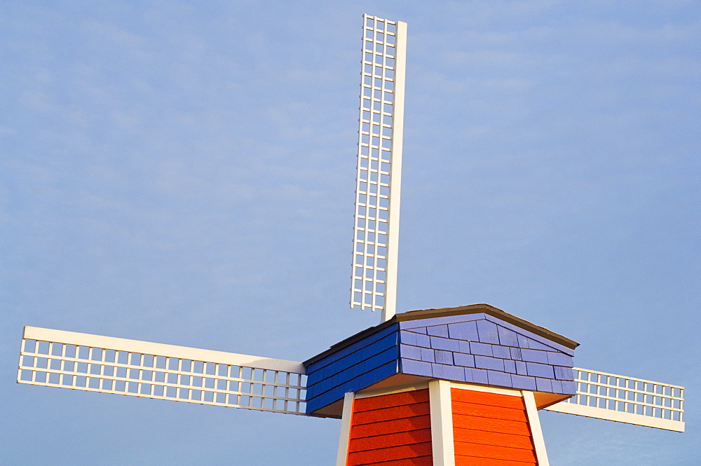 Windmill, Wooden Shoe Tulip Farm, Oregon, Usa