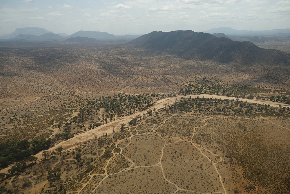 Aerial View, Kenya, Africa