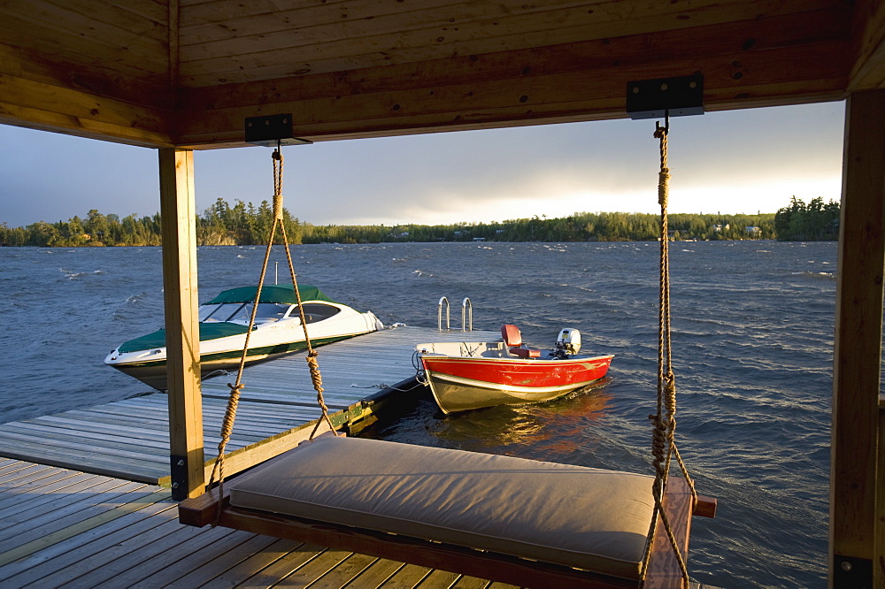 Boats Tied To A Dock