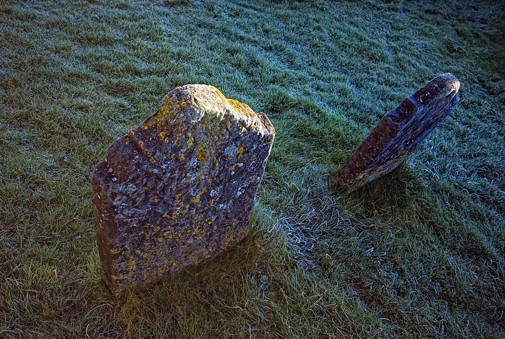 Graves At St. Canice Cathedral, Kilkenny, County Kilkenny, Ireland