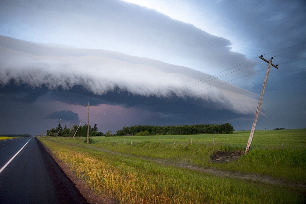 Weather Front, Alberta, Canada