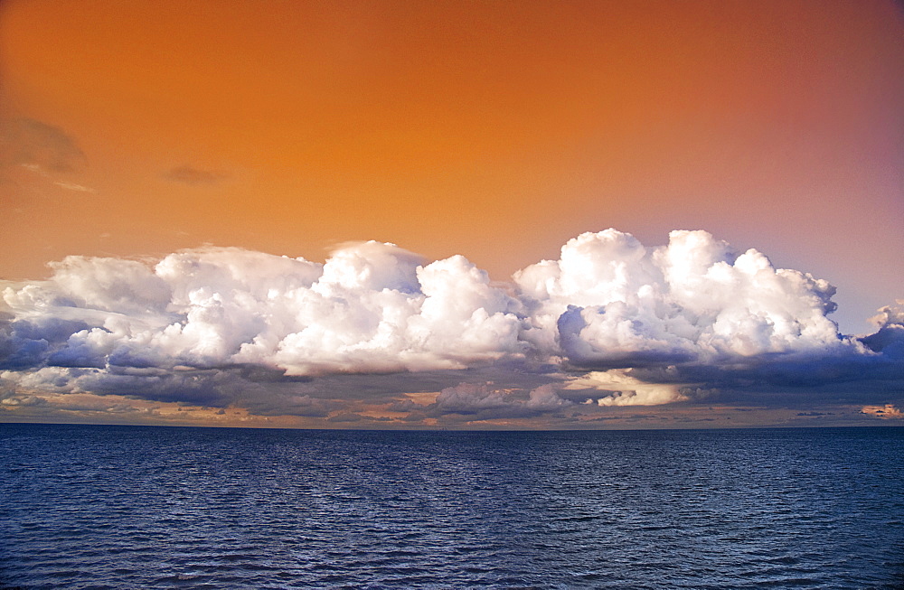 Storm Clouds Over Lake Ontario. Ontario, Canada.