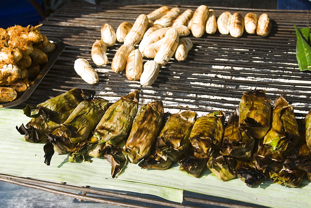 Street vendor food, Kamphaeng Phet, Thailand