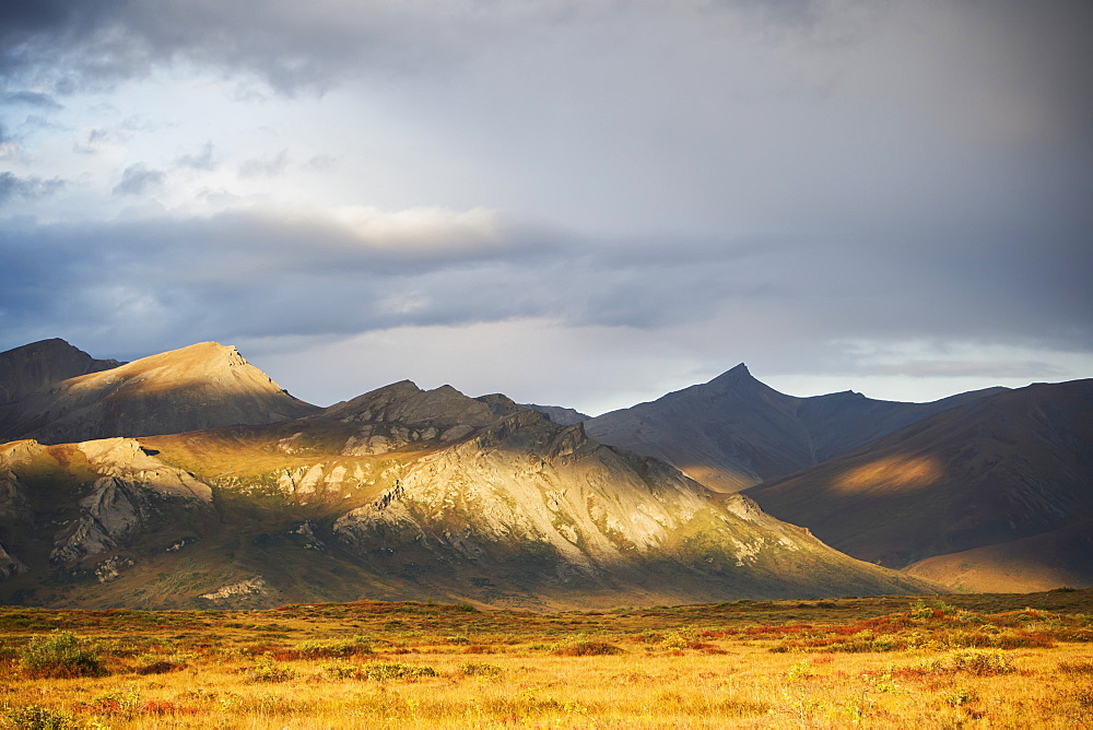 Brooks Range, Gates Of The Arctic National Park In Northwestern Alaska, Alaska, United States Of America