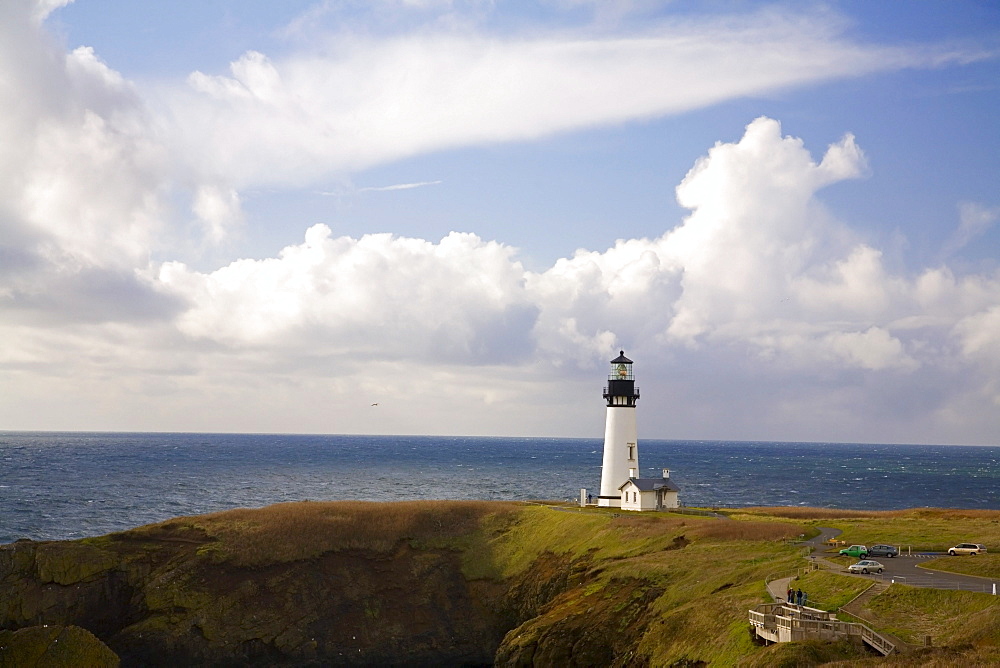 Yaquina Head Lighthouse, Oregon Coast, Usa