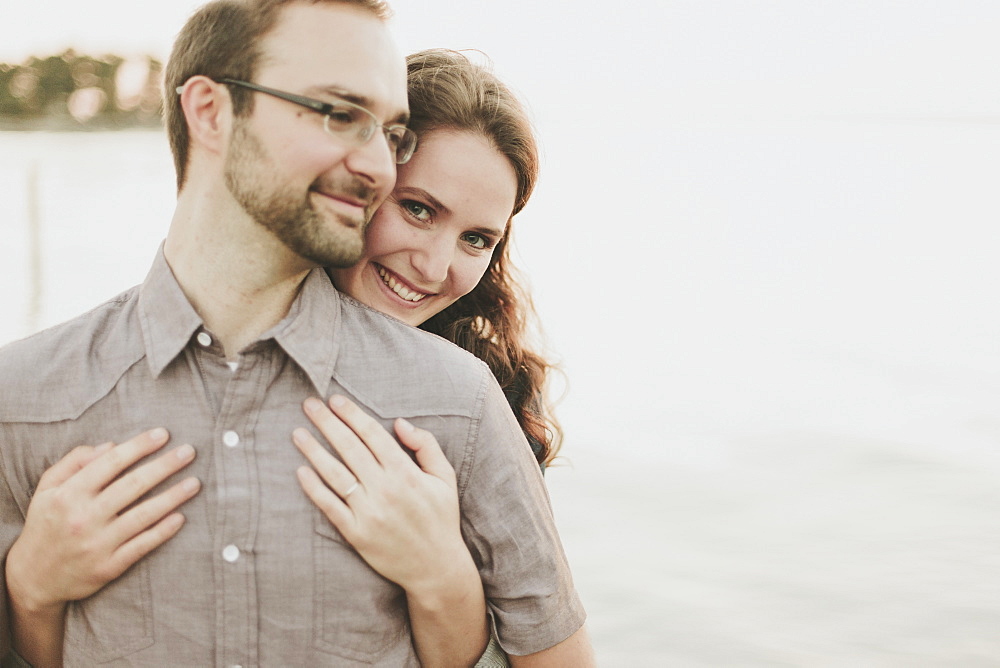 Portrait Of A Couple, Crescent Beach, British Columbia, Canada