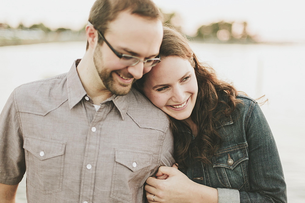 Portrait Of A Couple, Crescent Beach, British Columbia, Canada