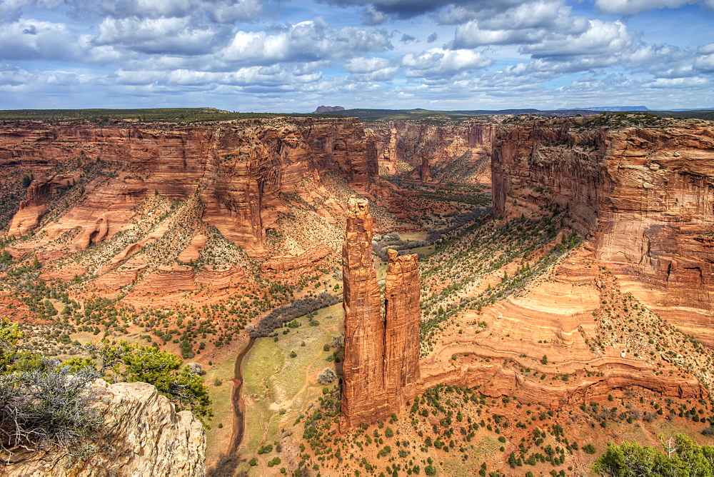 Spider Rock, Canyon De Chelly National Monument, Arizona, United States Of America