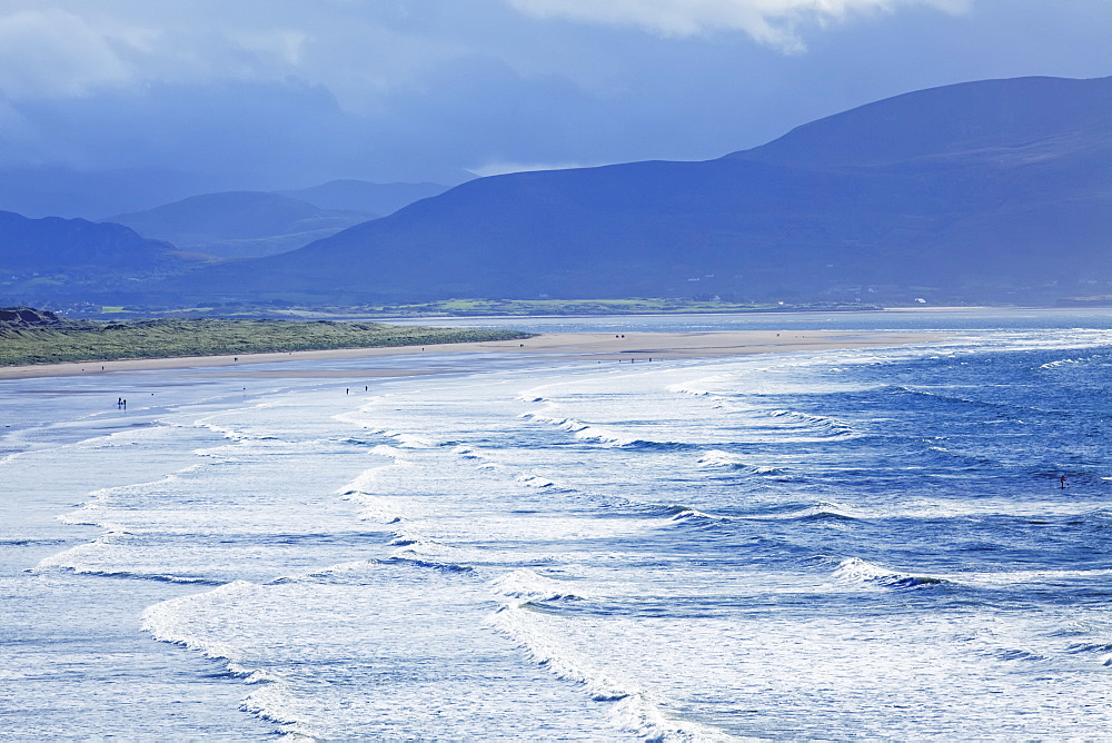 Inch Beach And Storm Clouds, Inch, County Kerry, Ireland