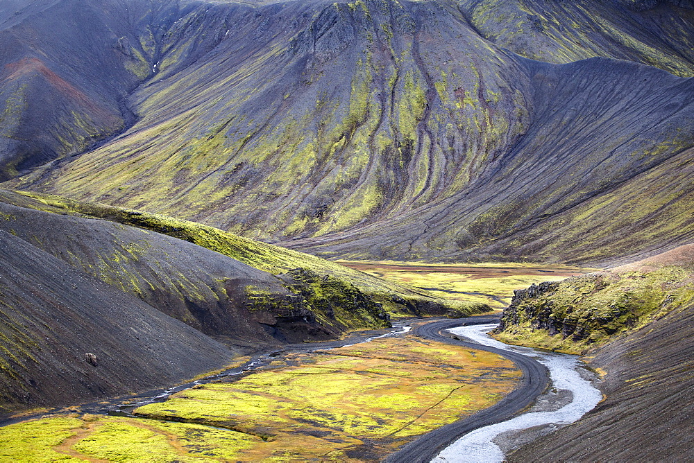 Dramatic Topography Of Iceland's Volcanic Aftermath, Iceland