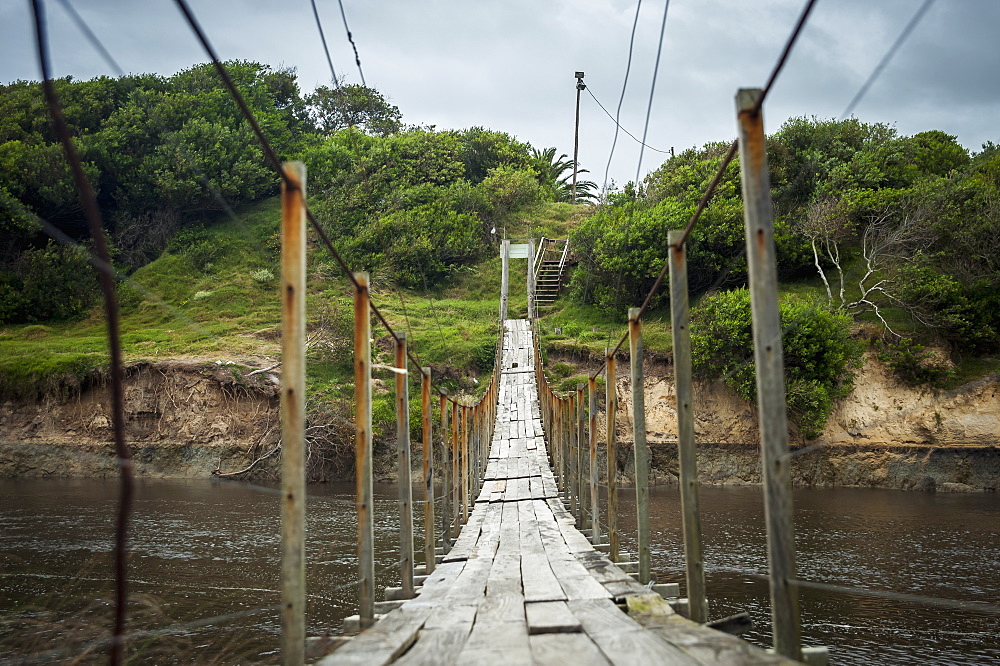 Suspension Bridge, Punta Del Diablo, Uruguay