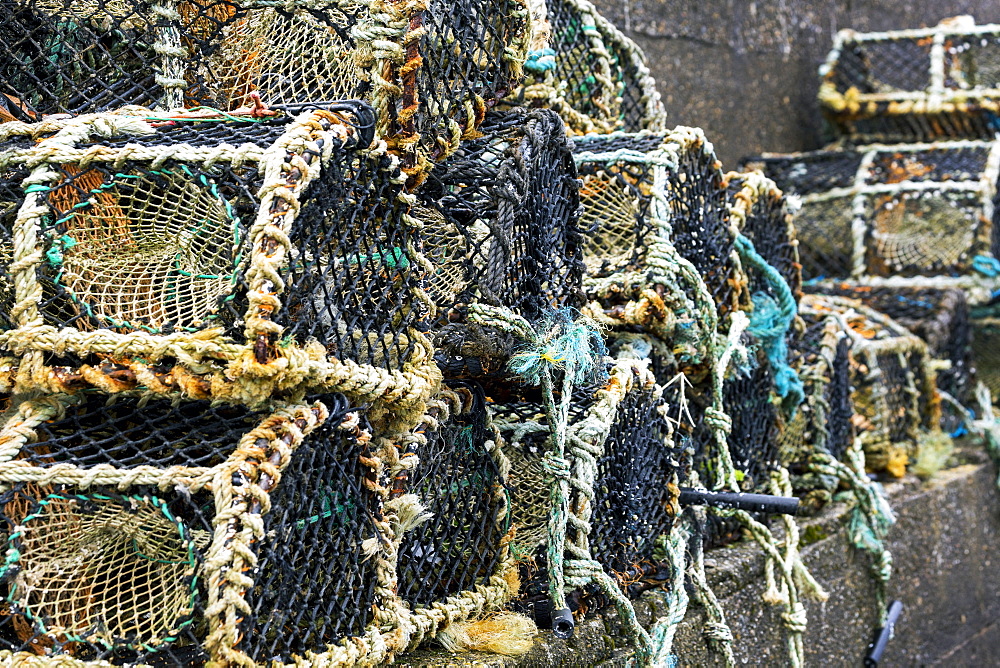 Close Up Of Lobster/Crab Traps, Clifden, County Galway, Ireland