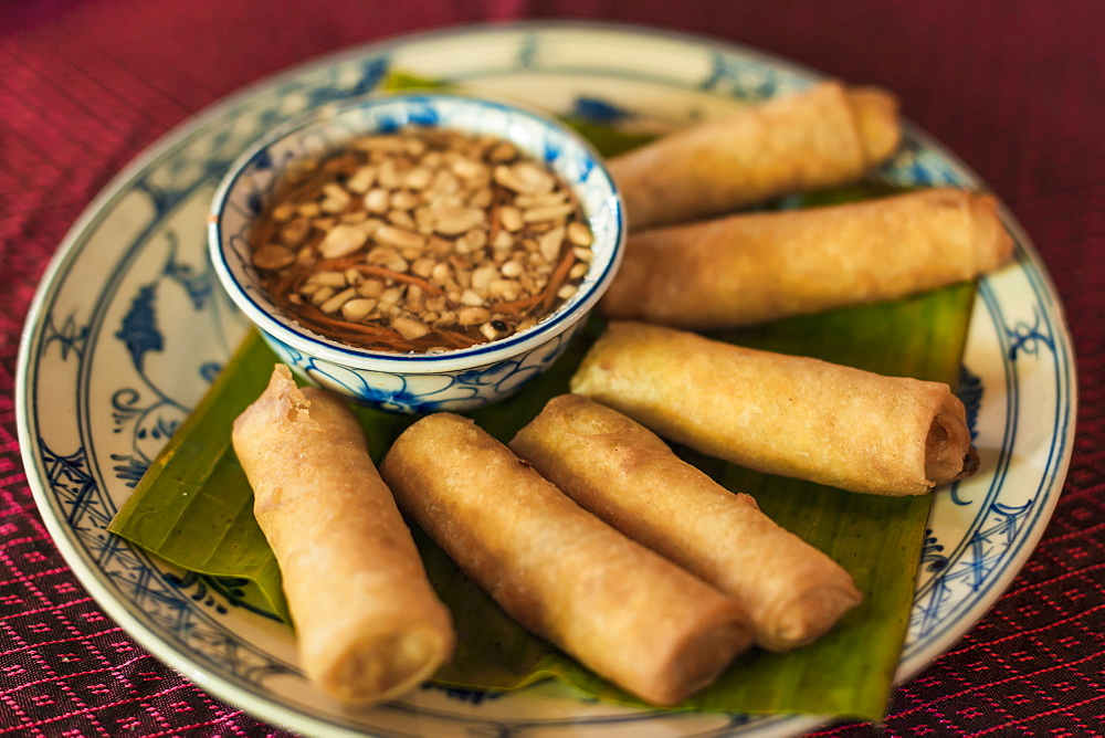 Spring Rolls, Khmer Style, Siem Reap, Cambodia