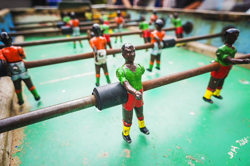 Table Football Game, Tarifa, Cadiz, Andalusia, Spain