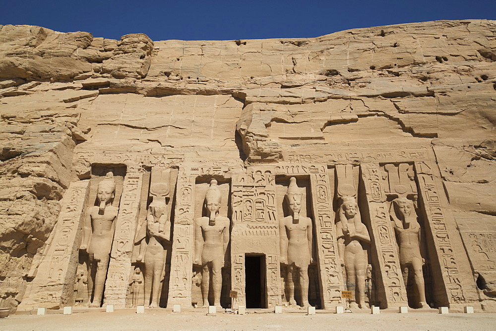 Hathor Temple Of Queen Nefertari, Abu Simbel Temples, Egypt