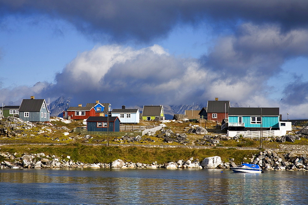 Port Of Nanortalik, Island Of Qoornoq, Province Of Kitaa, Southern Greenland, Greenland, Kingdom Of Denmark