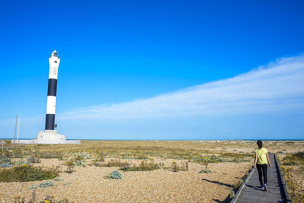 Dungeness Lighthouse, Dungeness, Kent, England