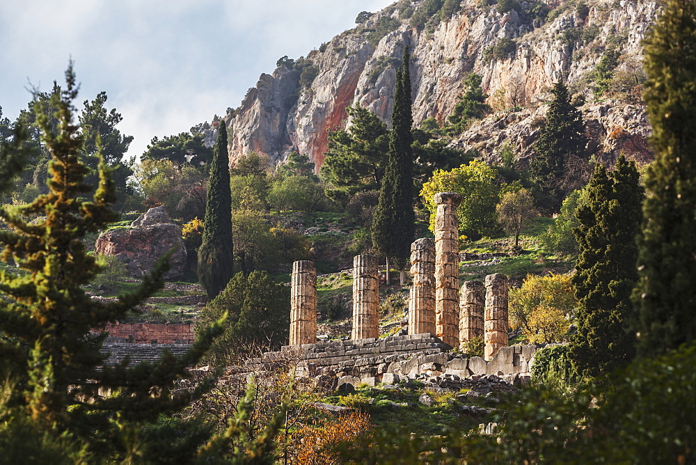 Temple Of Apollo, Delphi, Greece