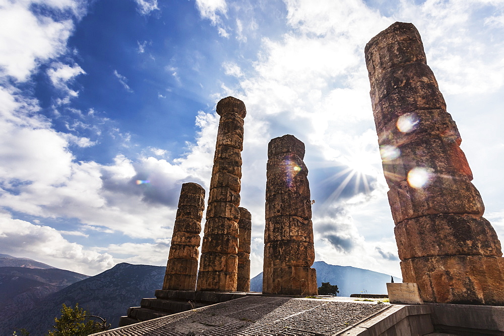 Temple Of Apollo, Delphi, Greece