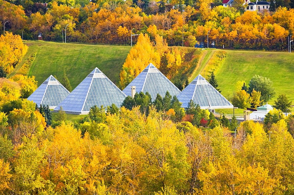 Edmonton, Alberta, Canada; Autumn City Skyline