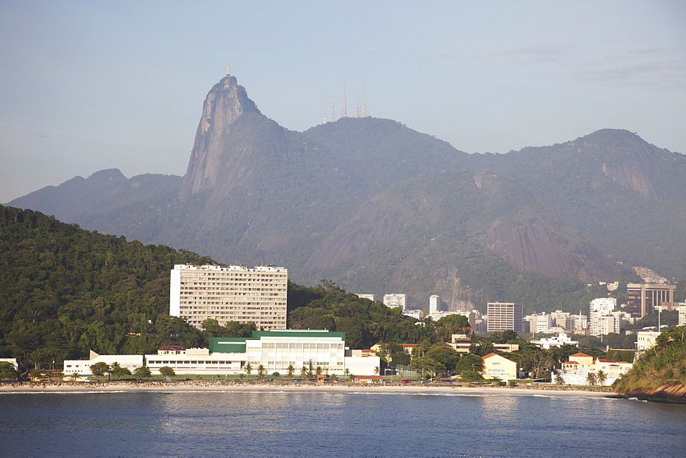 Fora Beach, Christ The Redeemer Statue, Rio De Janeiro, Brazil