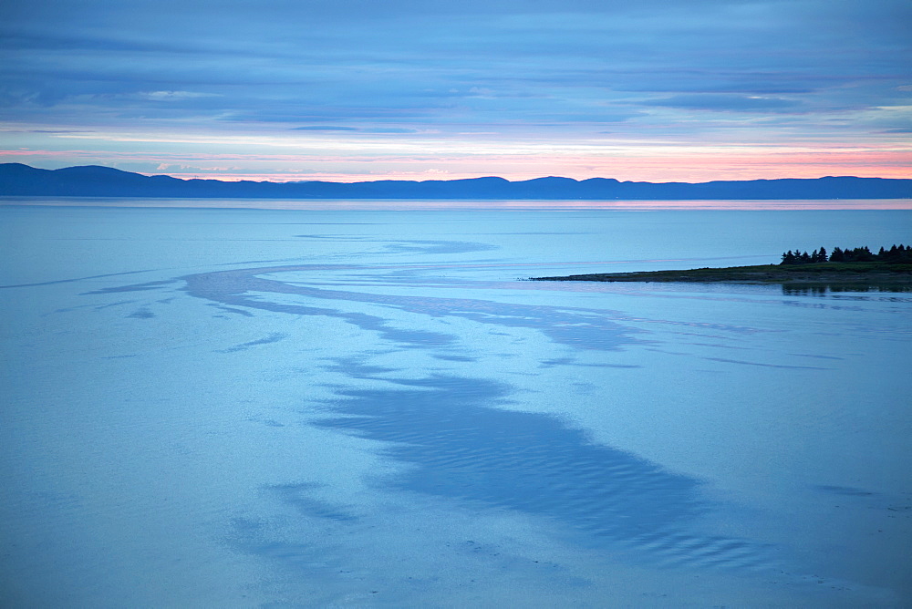 A Bay On Saint Lawrence River, Riviere Du Loup, Quebec, Canada