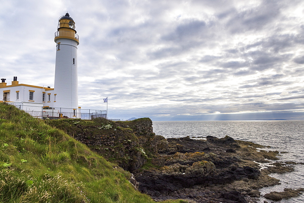 A Lighthouse Along The Coast, Scotland