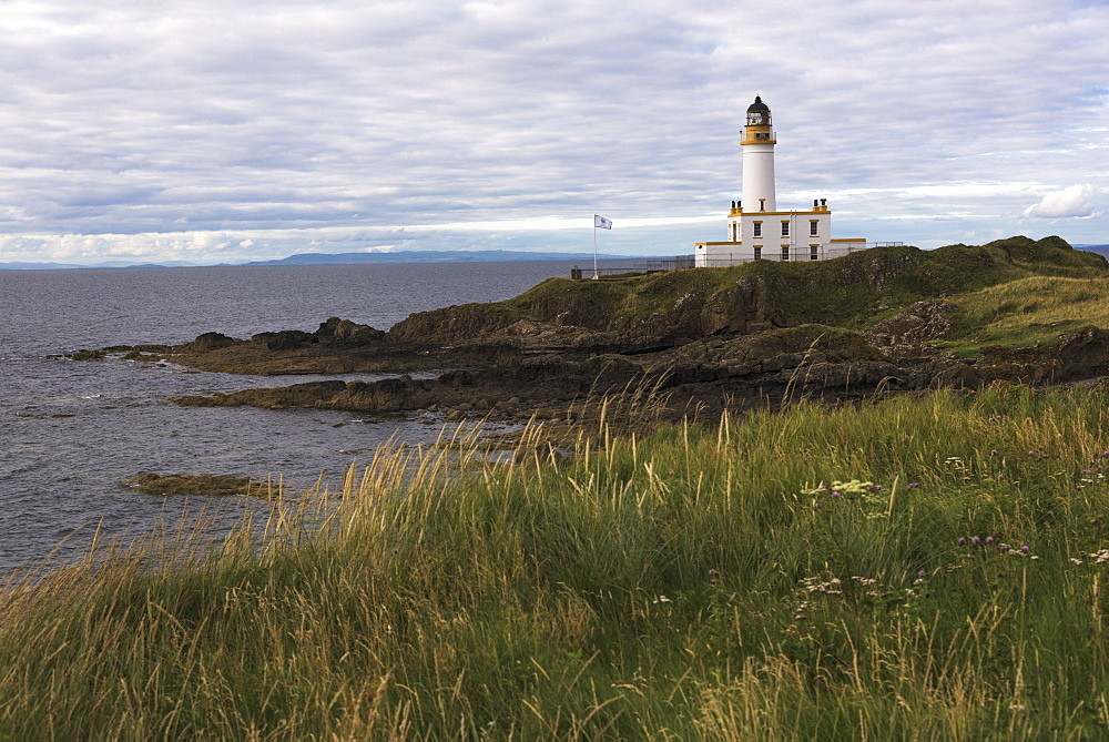 A Lighthouse Along The Coast, Scotland