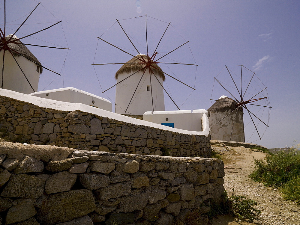 Windmills, Mykonos, Greece