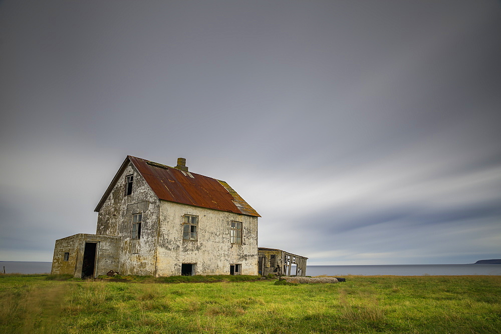 Abandoned House In Rural Iceland, Iceland