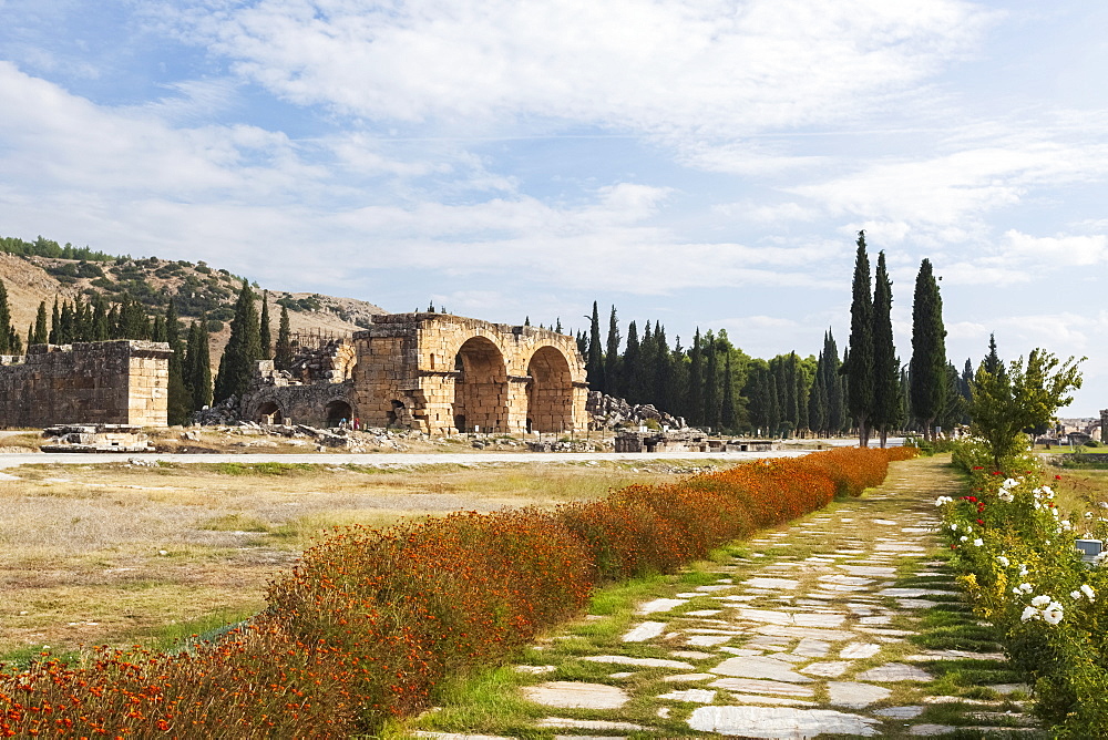 Grave Monuments, Necrolopis, Pamukkale, Turkey