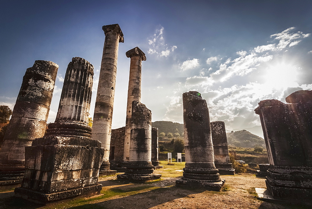 Ruins Of The Temple Of Artemis, Sardis, Turkey