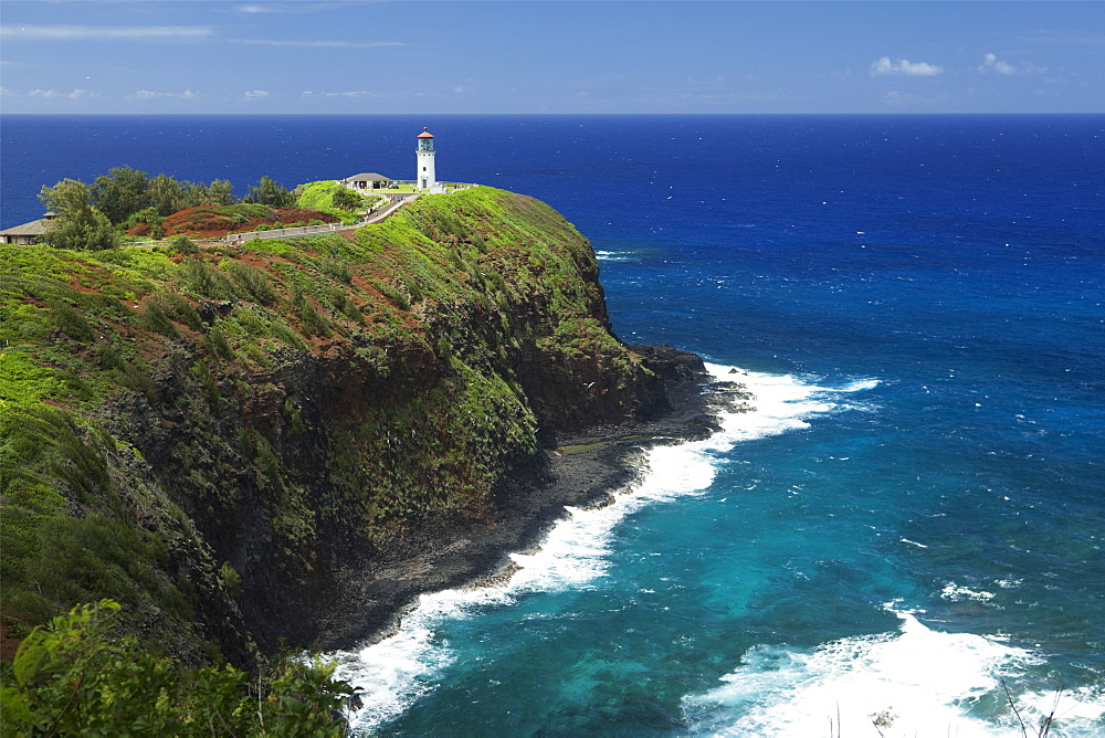 Kilauea Lighthouse, Kilauea Point National Wildlife Refuge, Kauai, Hawaii, United States Of America