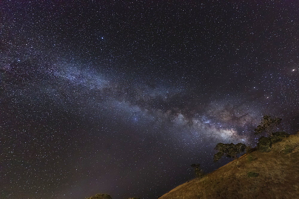 Milky Way As Seen From Saddle Road, Hawaii, United States Of America