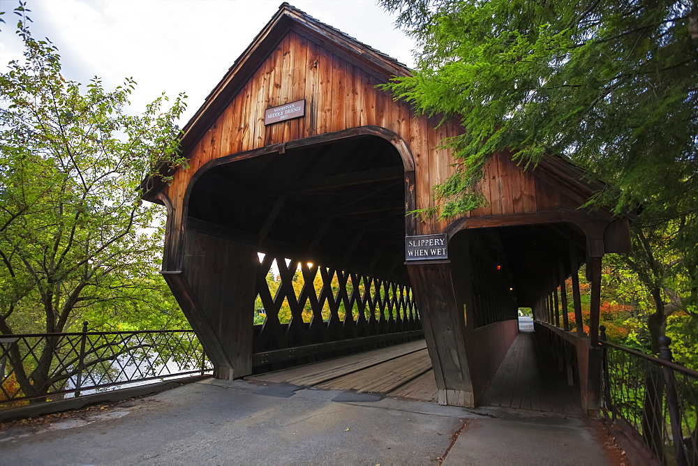 Middle Bridge, Woodstock, Vermont, United States Of America