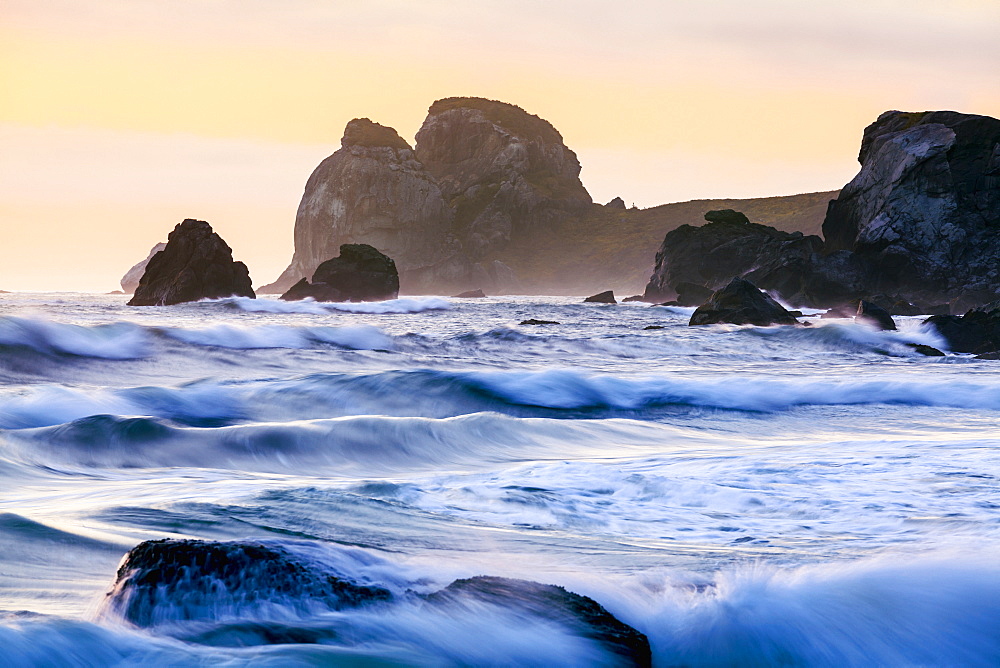 False Klamath Cove Beach, Redwood National And State Parks, California, United States Of America