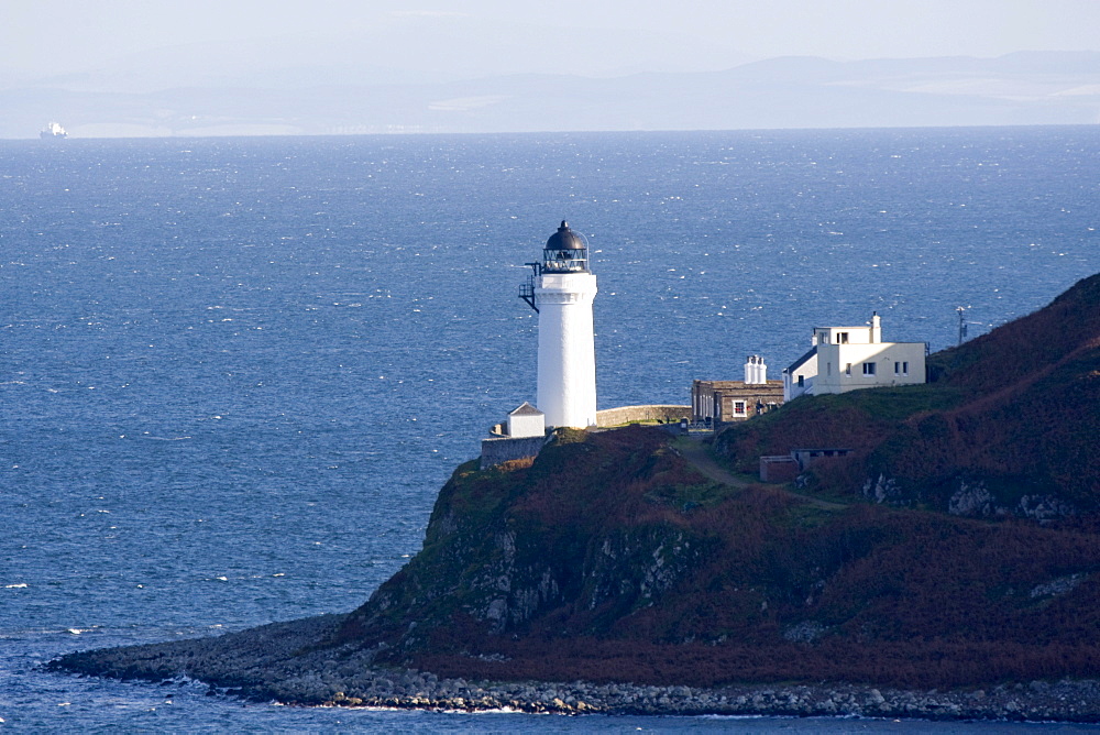 Lighthouse On The Coast, Campbeltown Loch, Island Of Davaar, Argyll And Bute, Scotland