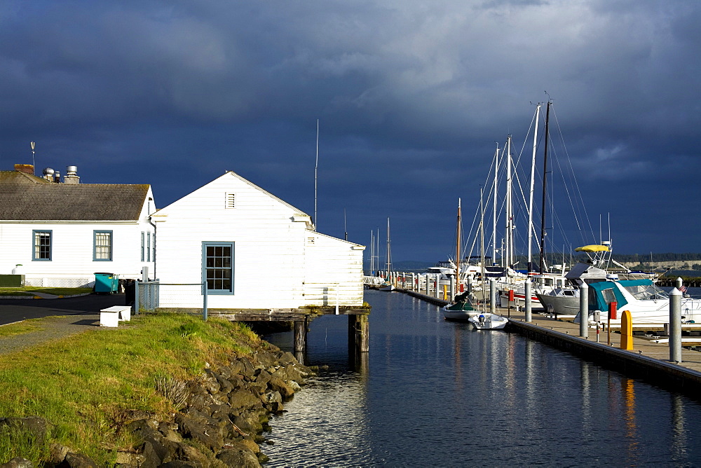 Port Townsend, Washington State, Usa; Point Hudson Marina