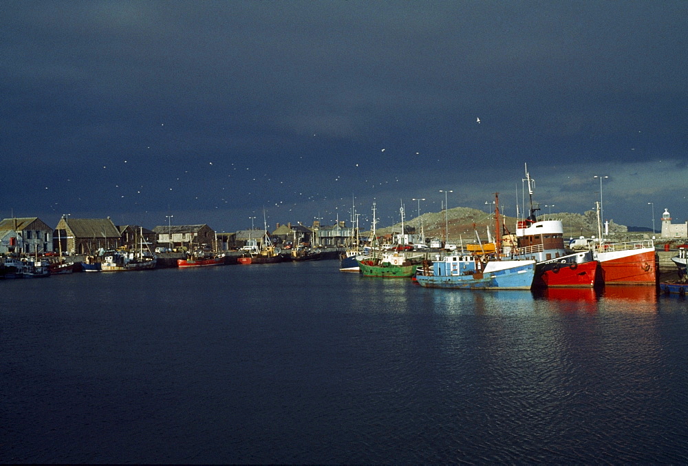 Town Waterfront And Marina; Howth, County Dublin, Ireland