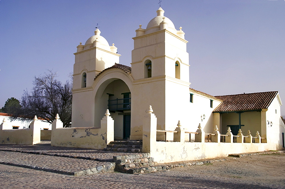 A White Church Building; Molinos, Salta, Argentina