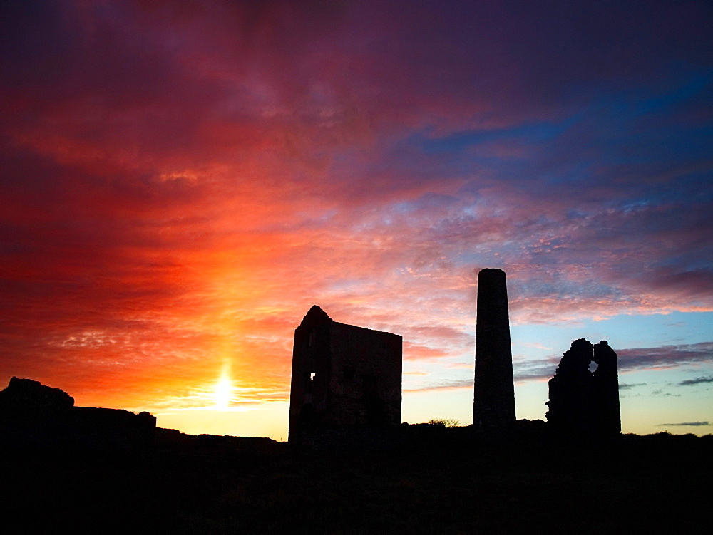 Tankardstown Mine, Copper Coast, Near Bunmahon, County Waterford, Ireland