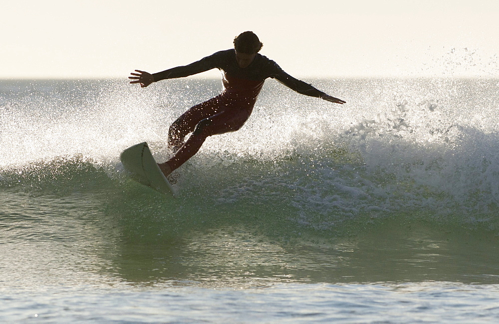 Wakeboarding; Los Lances Beach Tarifa Spain