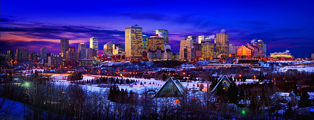 Edmonton Winter Skyline