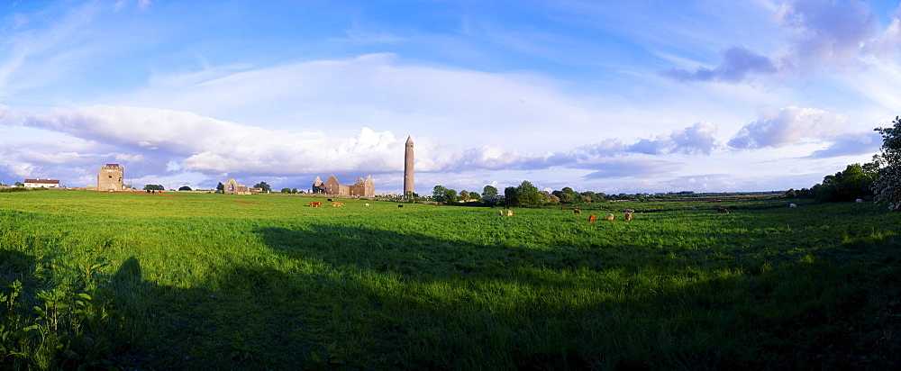 Kilmacduagh Monastery, Kilmacduagh, County Galway, Ireland